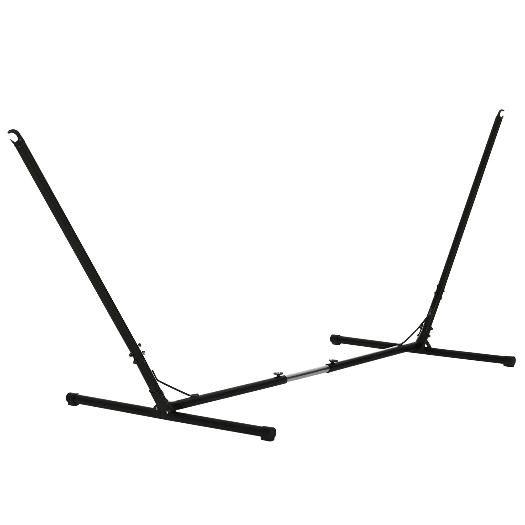 10-13 ft Adjustable Corten Steel Hammock Bed Frame - Frame Only