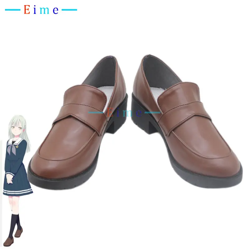 

BanG Dream Wakaba Mutsumi Cosplay Shoes Ave Mujica Mortis Cosplay Props PU Leather Shoes Halloween Carnival Boots Custom Made