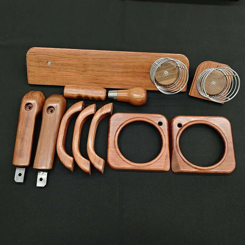 Car Accessories Car Door Wood Handle Wood Gear Knob Wood Kit For Suzuki Jimny Interior Modified Decoration