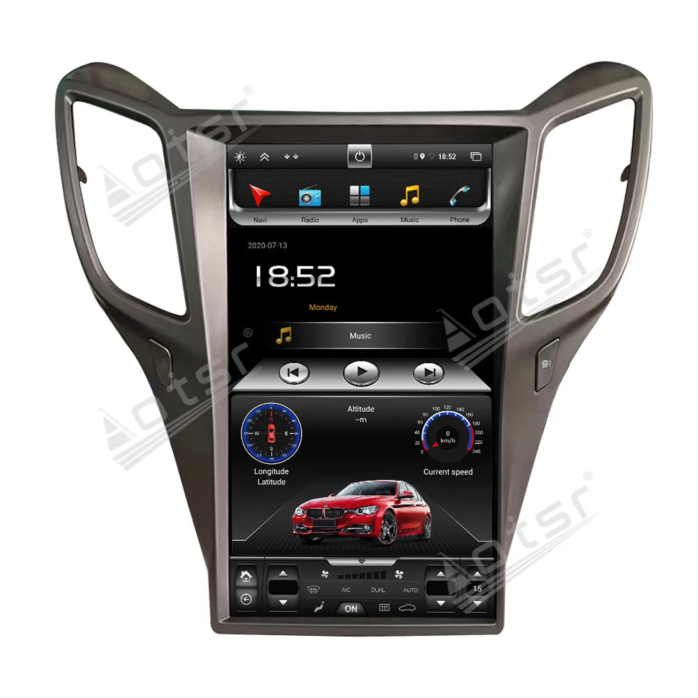 13.6'' Android 13 For Changan CS75 13-17 Car Screen Navigation Apple Carplay Car Radio TV DSP GPS Radio Stereo BT Host 6G+128GB