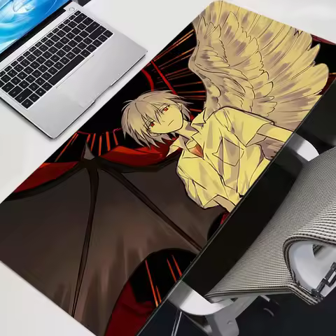 Large Mouse Pads E-evangelionS Desk Gaming Mousepad with Stitched Edges and Non-Slip Rubber Base Extended 900x400 Mouse Pad
