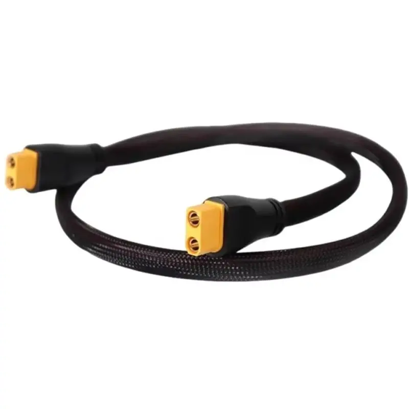 Super Deal -XT90 0.5 Meter Extension Line Charging Port Cord 8AWG Electric Vehicle Charging Connector Cable XT90