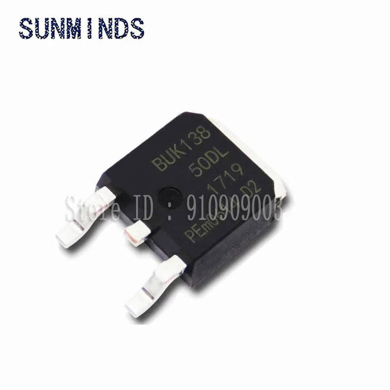 10Pcs BUK138-50DL BUK138 TO252 For Bosch M7 Little Tortoise Computer Board Ignition Coil Group Chip SMD Transistor