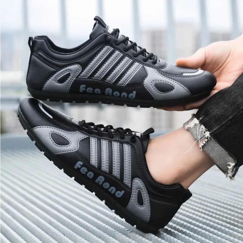 جديد أحذية رجالية عادية موضة أحذية رياضية مسطحة القاع مصمم أحذية المشي للرجل الراحة عدم الانزلاق احذية الجري Zapatos Hombre #5