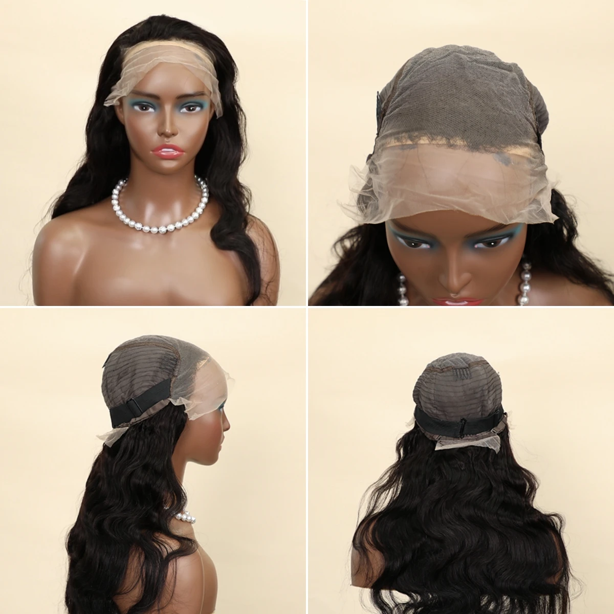 Wigs for Women Glueless Wig 220% Density Body Wave 100% Brazilian Human Hair Wigs For Black Funky Girl Factory Store