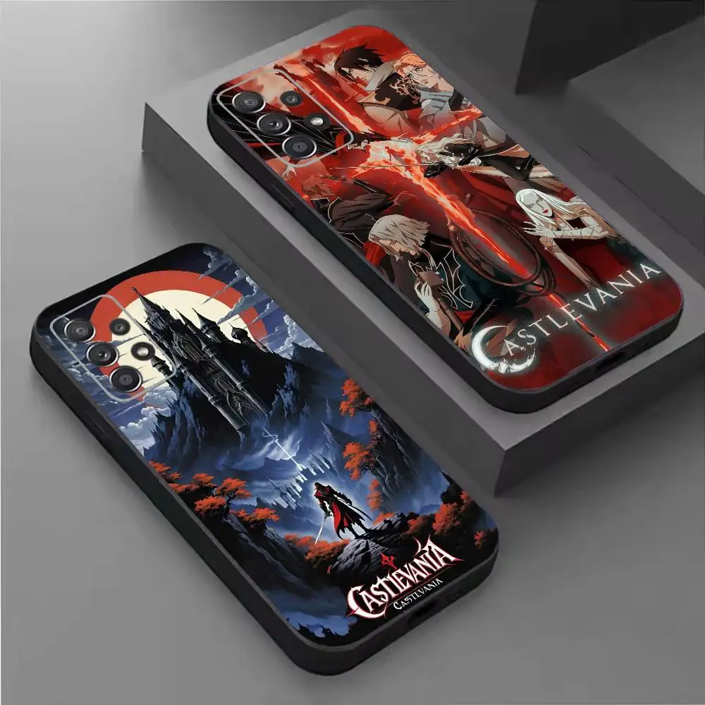 Dangerous Castlevania Soft Black Phone Case for Samsung  S26,25,24,21,22,21,20,10,9,8,7,6Ultra,Plus,Fe, Lite