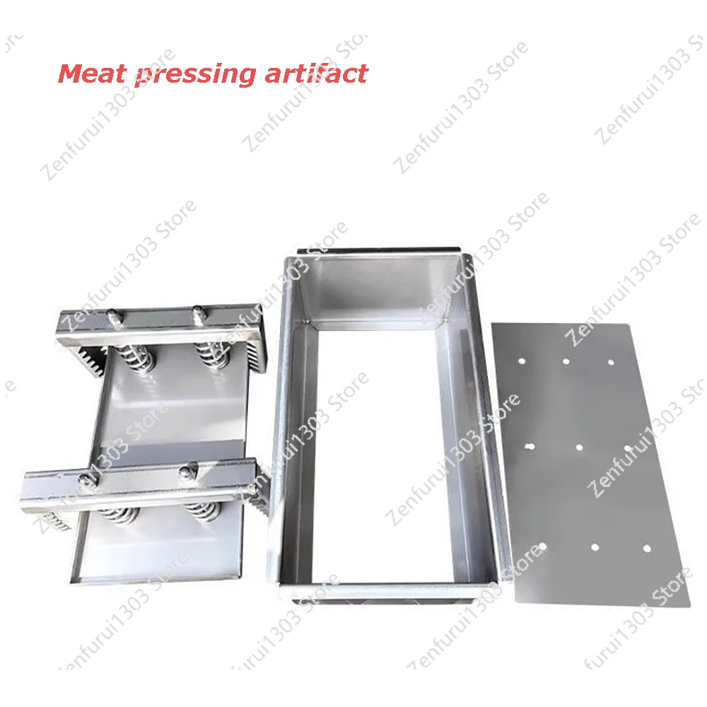 Stainless Steel Double Pressure Spring Ham Bacon Making Tool Lunch Meat Press Raw Meat Press Mold