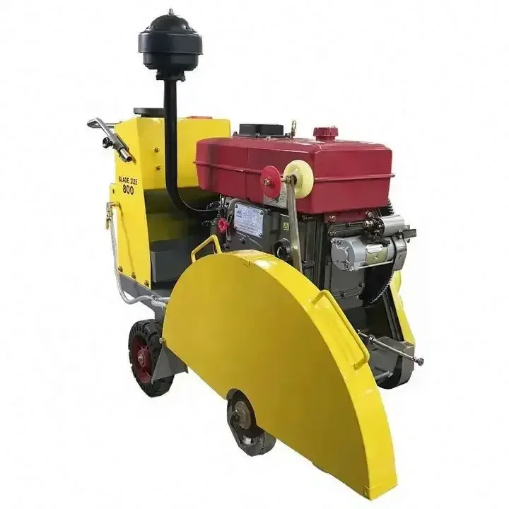 Water-Cooled Diesel Engine Asphalt Road Machine Electric Concrete Cutting Machine600mm