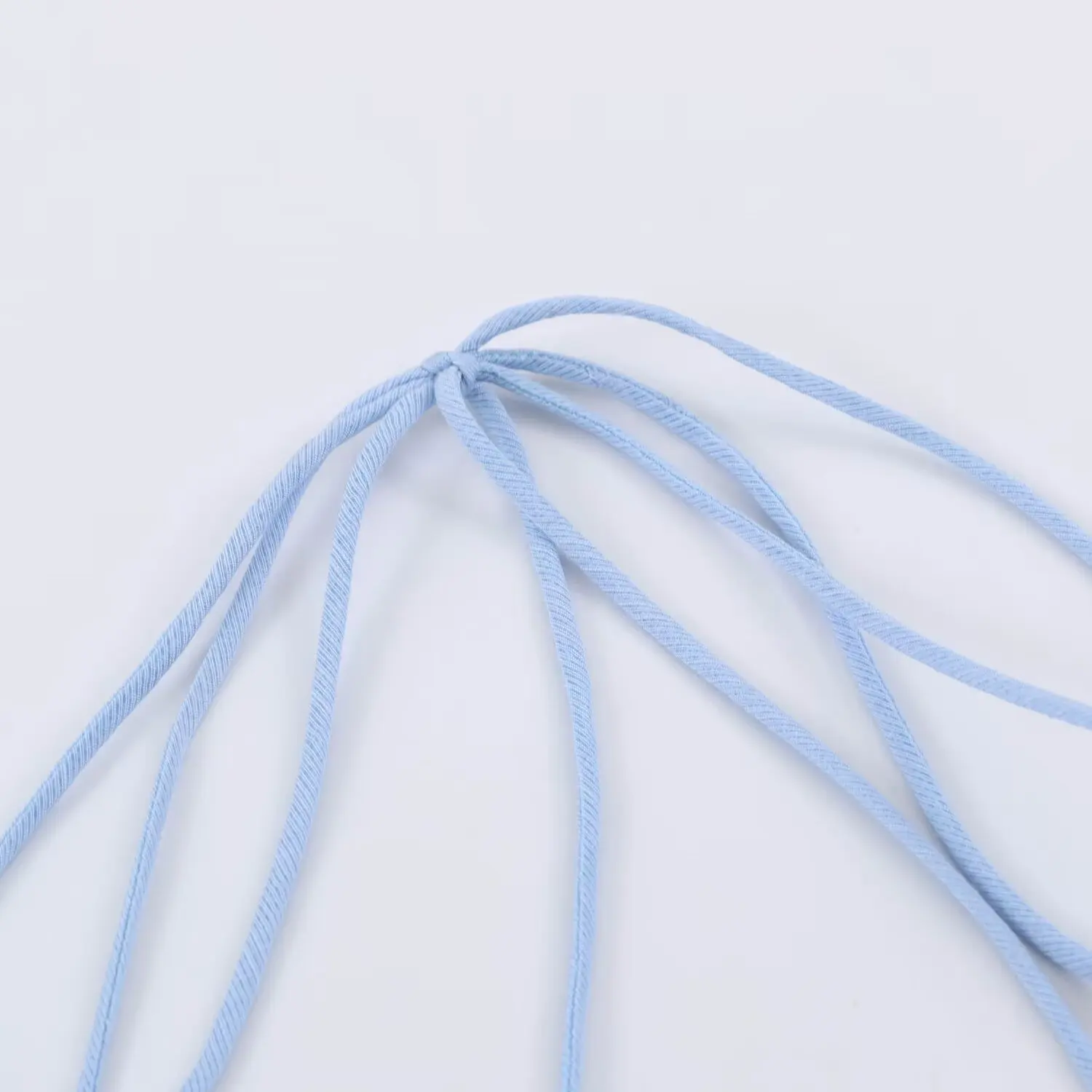 TFMLN Sommer Damen Neckholder-Minikleid, Lässiges Einfarbiges Rüschen-Stufenkleid, Ärmelloses Kurzes Kleid, Elegantes V-Ausschnitt Rückenfreies Damen-Outfit – Detail 7