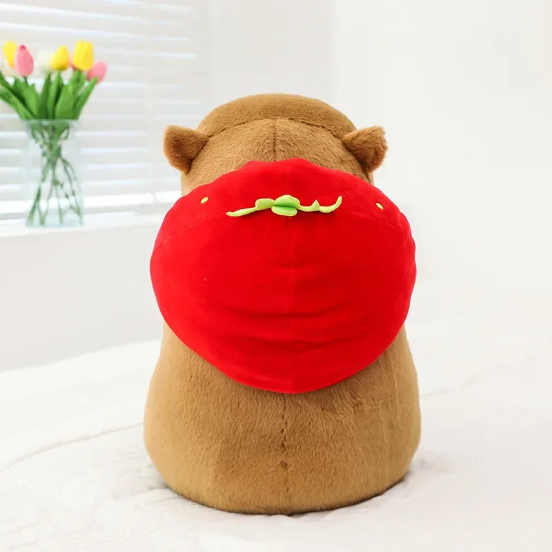 23Cm Capybara Pluche Simulatie Capibara Anime Pluizig Speelgoed Schattige Pop Knuffels Zachte Pop Pluche Kerst Thanksgiving Gift