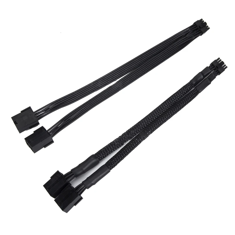 

Male Graphics Card Cable Mini 12Pin to Dual 8Pin Adapter Splitter for RTX3080 RTX3090 RTX3070 Power Supply