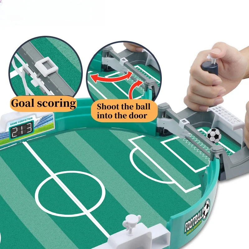 Soccer Table for Family Party Football Board Game Desktop Interactive Soccer Toys Kids Boys Sport Outdoor Portable Game Gift