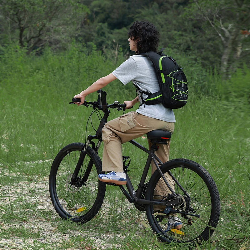 Toposhine متعددة الوظائف في الهواء الطلق على ظهره عالية الكثافة خفيفة الوزن نسيج مقاوم للماء حقيبة رياضية للتخييم التنزه ركوب الدراجات 2026