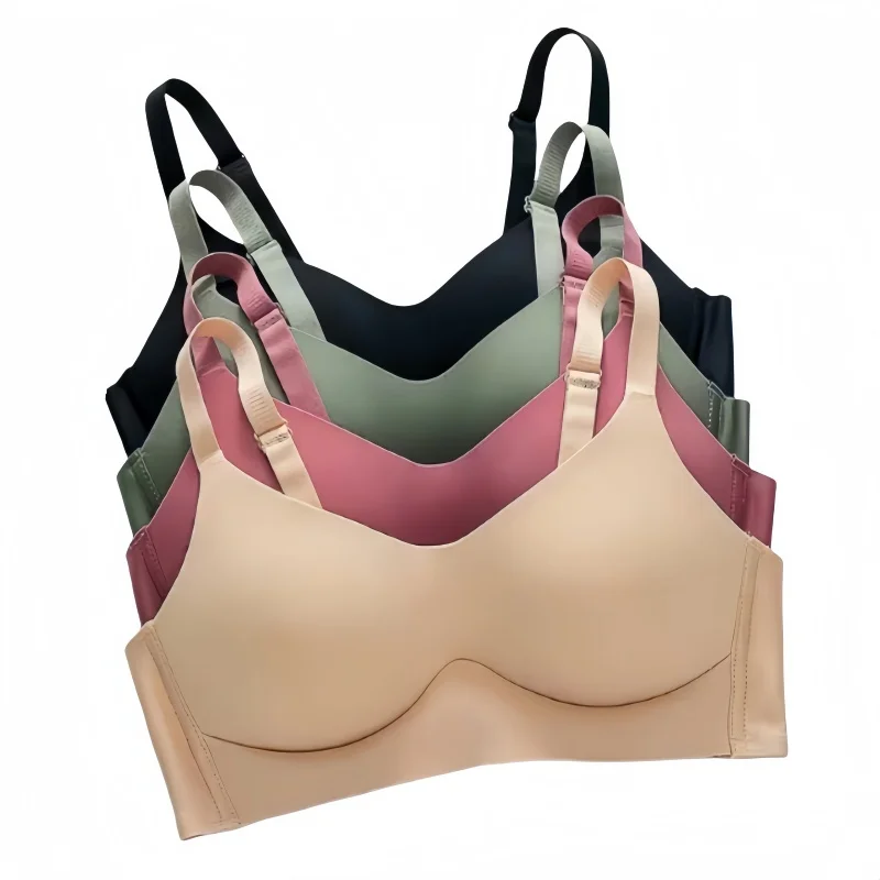 Wireless Push Up Bras For Women Seamless Underwear Plus Size Bralette Breathable Non-wire Padded Bra Female Sexy Lingerie S-3XL