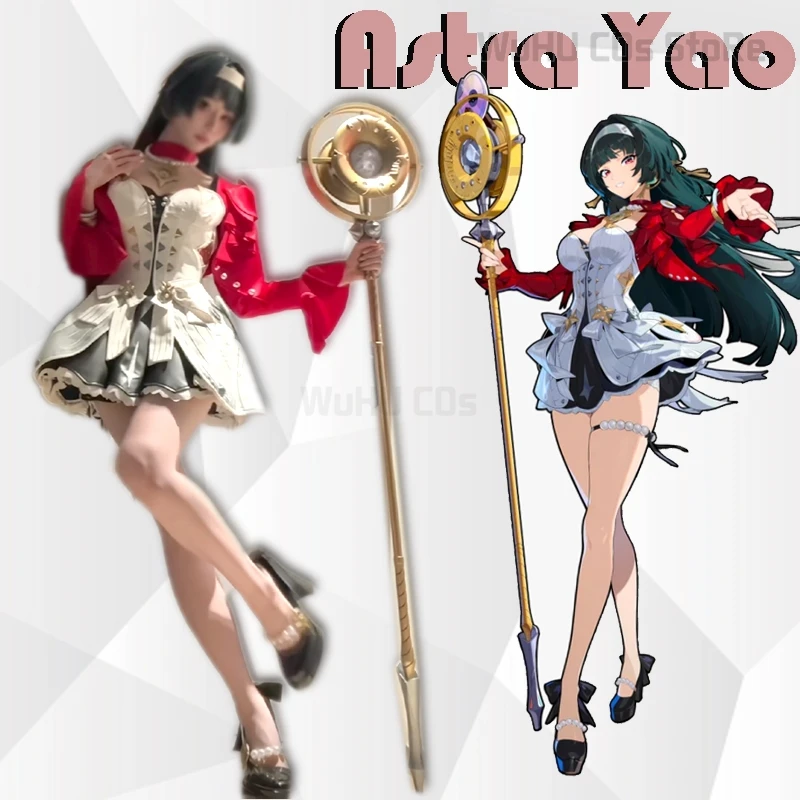 Zenless Zone Zero Yao Astra Yao Cosplay Agent Astra Costume Game Clothes Women Uniform Outfit Halloween Party Expo ZZZ Roleplay