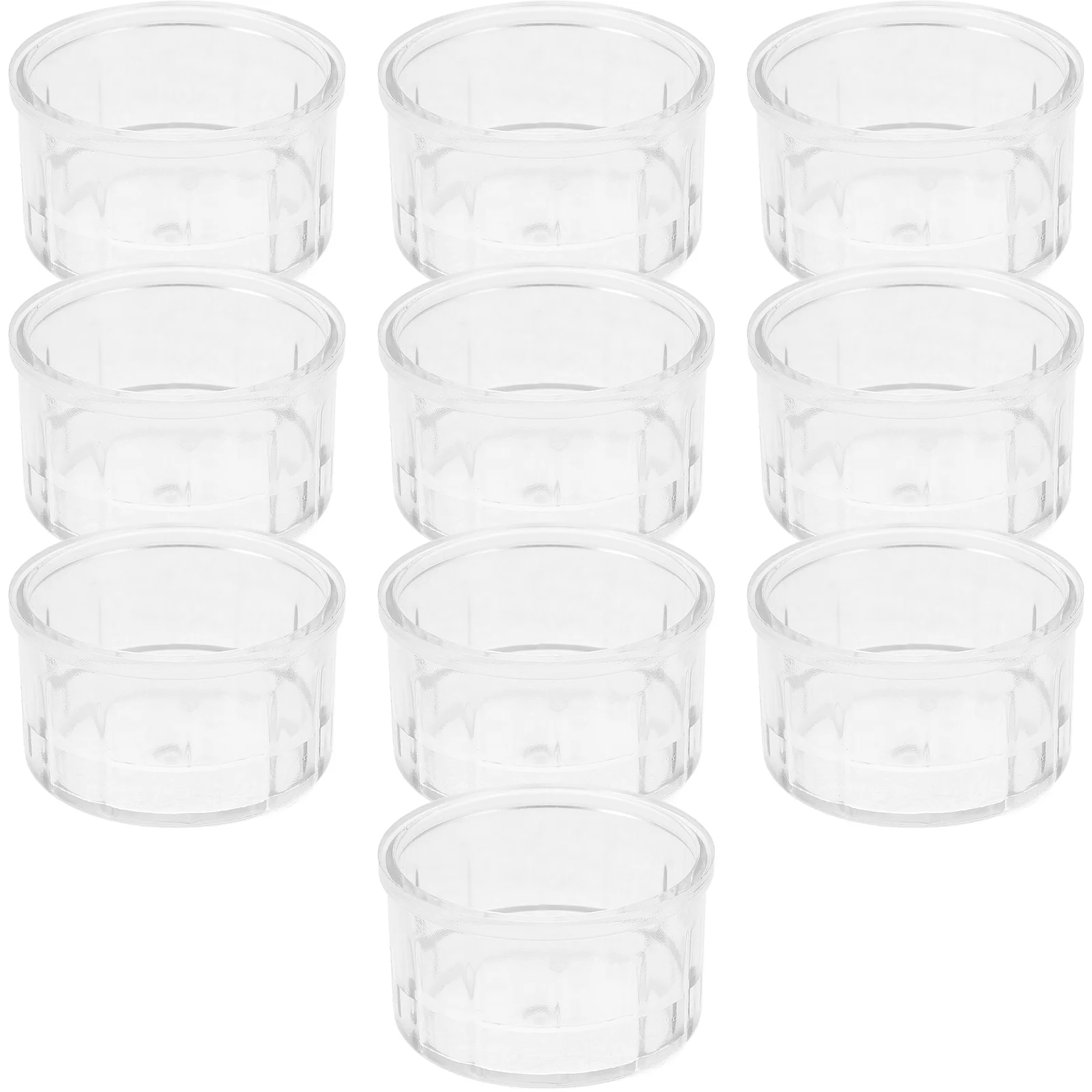 10 Pcs Glasses Shaker Cup Cover Lemon Lid Replacement Tumbler Lids Plastic Cocktail