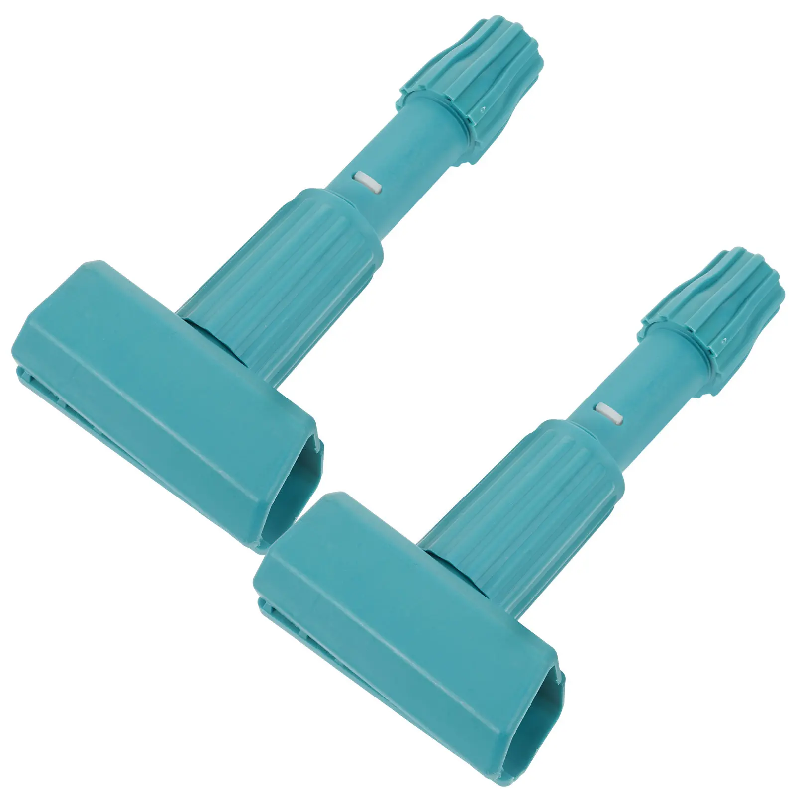 

2pcs Green Plastic Mop Head Clips Replacement Holder Detachable Floor Mop Clamp Handle Accessories Steam Cleaning Tools Home
