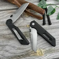Folding Knife KS2050 8Cr13Mov Steel Blade Nylon Fiber Skeleton Handle Outdoor Camping Flipper Tactical EDC Tools