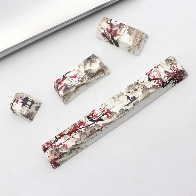 أغطية مفاتيح ملف تعريف 918C PBT OEM لمساحة لوحة المفاتيح الميكانيكية أدخل أغطية مفاتيح ملونة