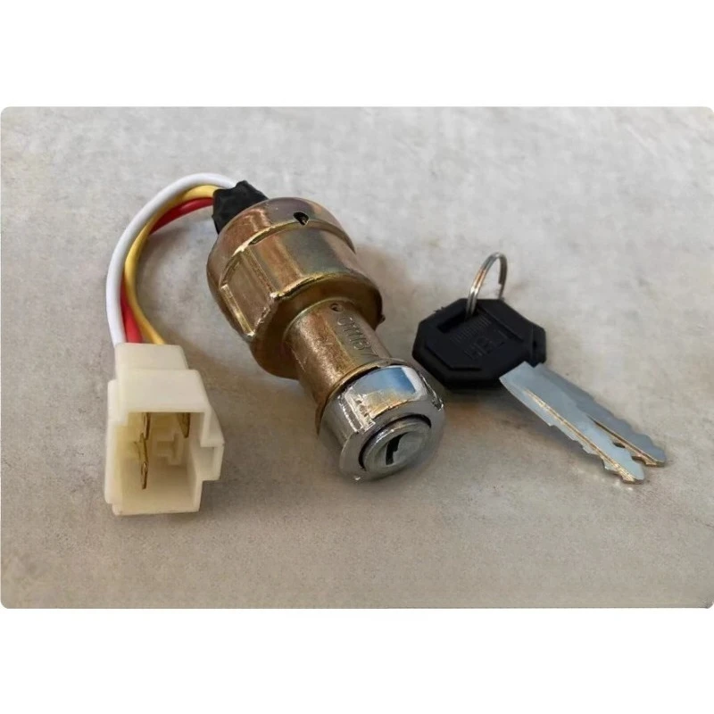 

1PC Ignition Switch Starter Switch K411F Three/four-wire For TCM Heli Forklift
