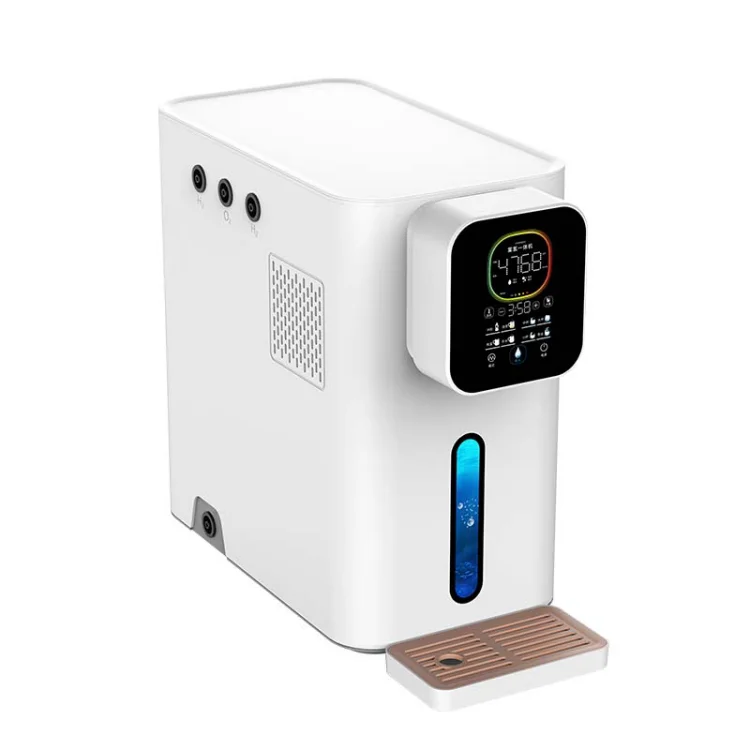 1500ml Hydrogen Rich Water Dispenser, Countertop Hydrogen Water Machine, High Concentration H2 Water Generator for Home & Office
