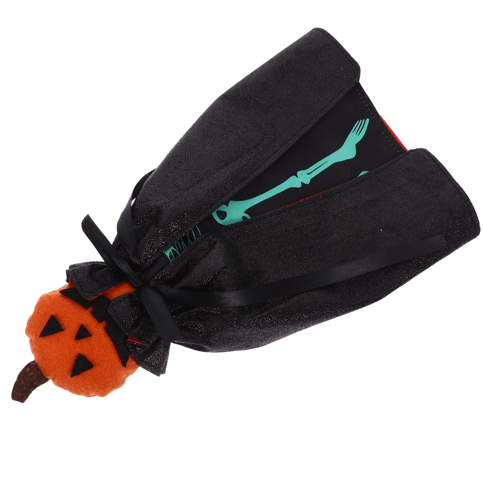 

Halloween Wine Bottle Cover Vampire Pumpkin Cape Decorative Hat For Party Reusable Wine Accessory Bar Tool Kitchen Barware