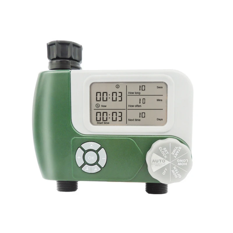 

double outlet garden water timer for small garden automatic control watering timer kit watering timer
