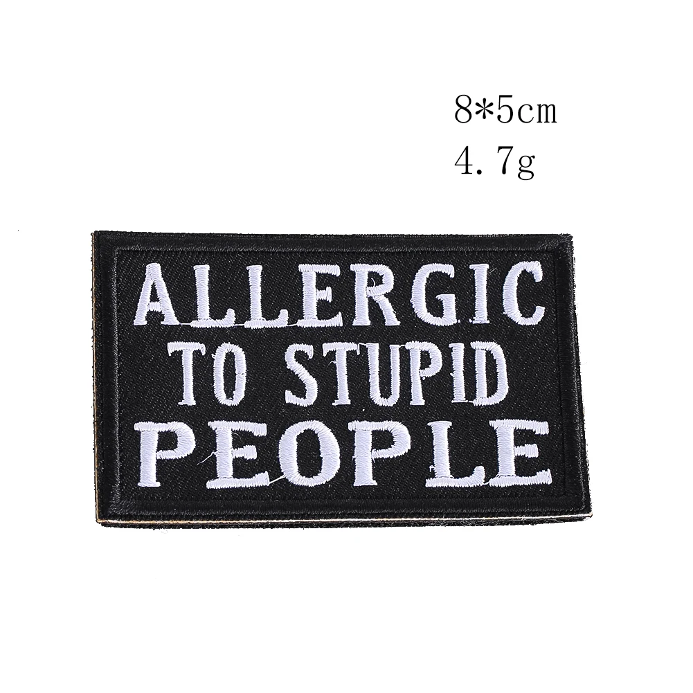 Klett-Stickerei-Patch-Set, taktische Moral-Patches für Jacke, Rucksack, Hut, Militär-Stil, DIY-Dekoration, abnehmbare Ausrüstung – Detail 9
