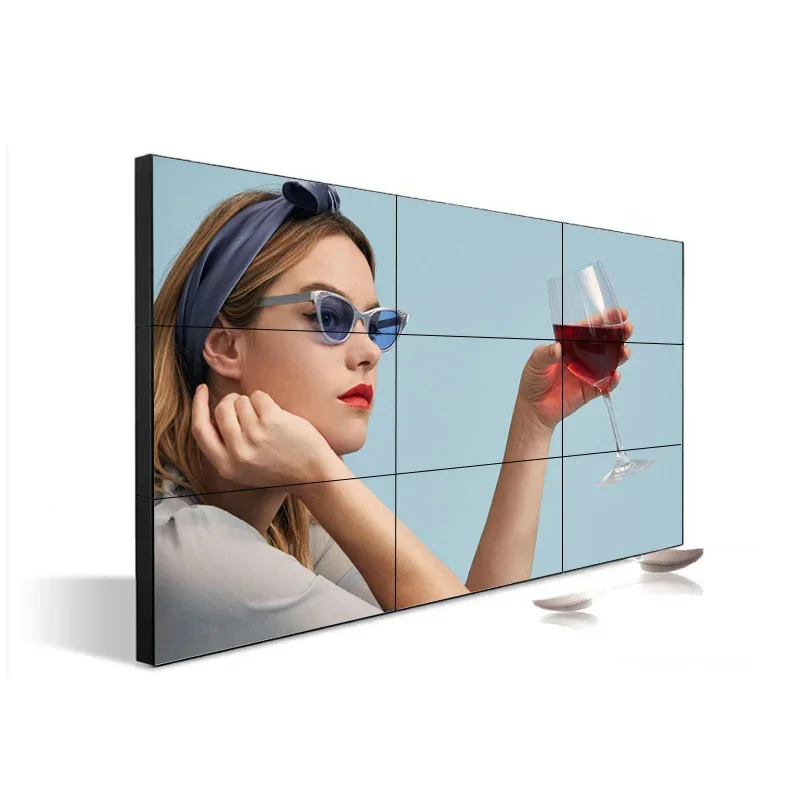 Satisfaction Guaranteed 65-inch Seamless Video Wall Super Narrow Bezel Exhibition HD LCD 4K Digital Signage Mounted Projector