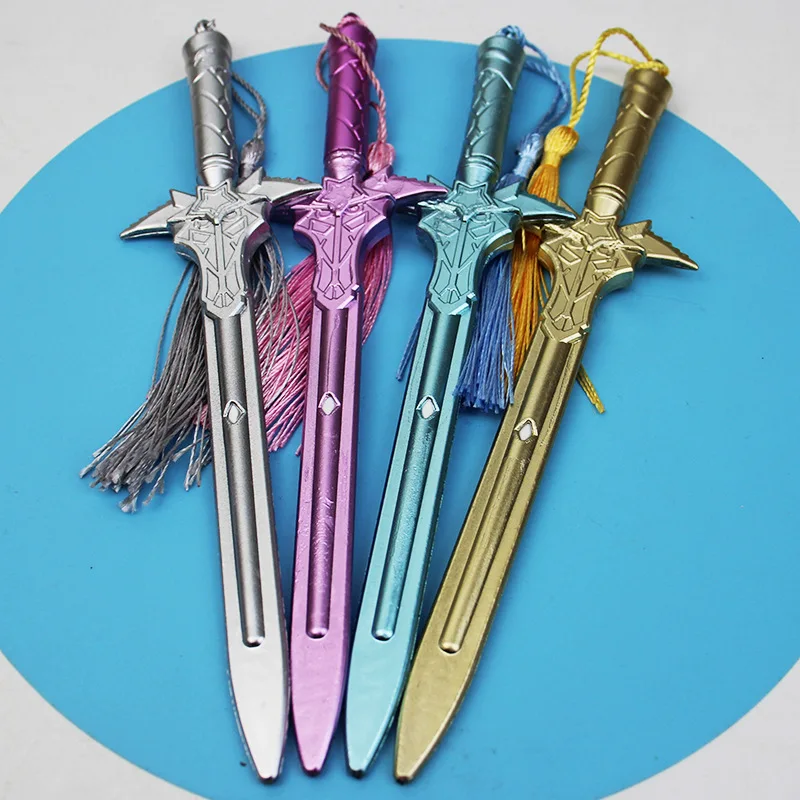 

36 Pc/Lot Fashion Tassel Sword Weapon Water Gel Ink Pen/Creative Cartoon Student Office Signature Stationery/Children Gift