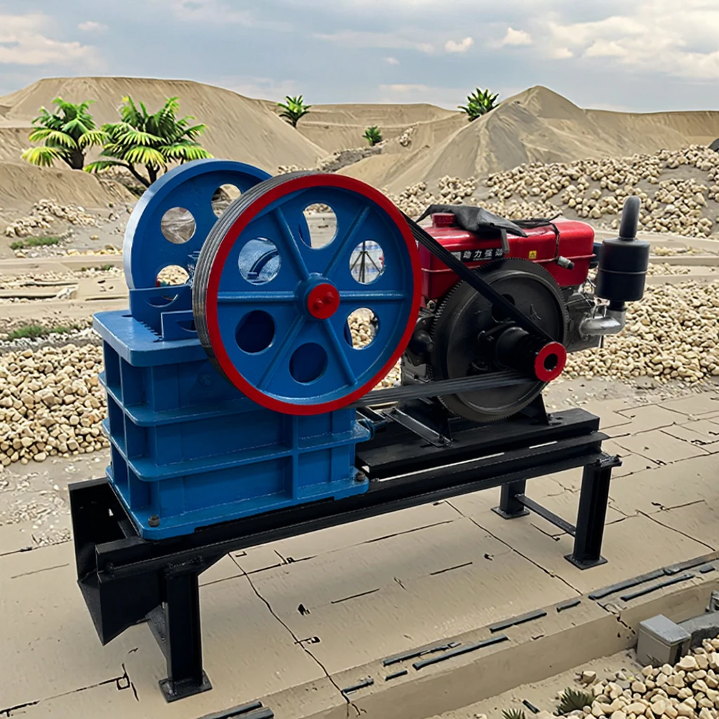 New Type Portable Pe 150x250 Mobile Jaw Crusher, for Stone Crushing Mini Machine Factory Direct
