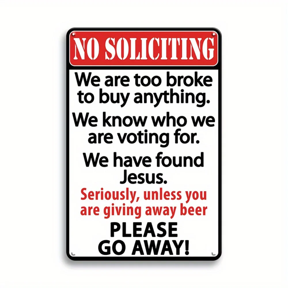 “No Soliciting We A… - image
