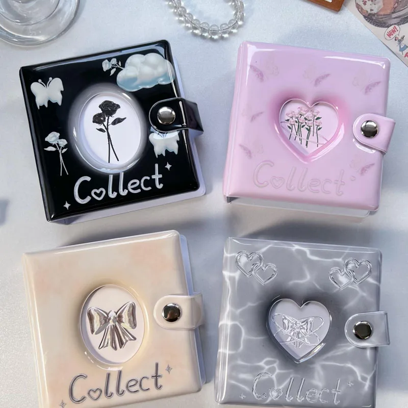 Waterproof Kpop Photocard Binder Album Photocard Holder for Trading Card Collection and Storage 3-inch Polaroid Storage book