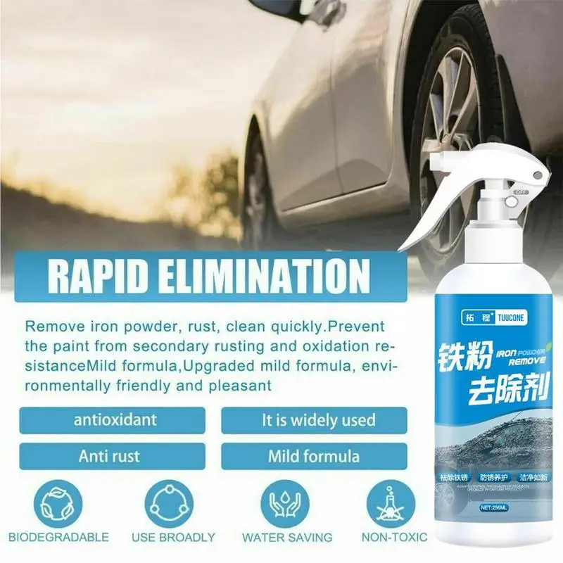 Car Rust Remover Spray Rust And Iron Remover Spray For Car Rust Inhibitor Derusting Spray For Car Maintenance Cleaning Care