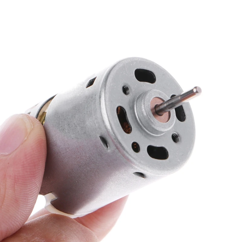 3-36V 4500-25500RPM  Motor High Speed Carbon Brush Micro Motor for DIY  Hair Dryer Electric Fans