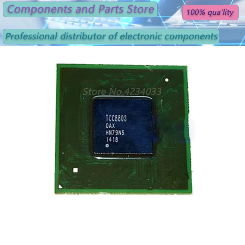 1PCS  TCC8803F-0AX  TCC8803F-0A  TCC8803  BGA  NEW100%  TCC88  03F-0AX