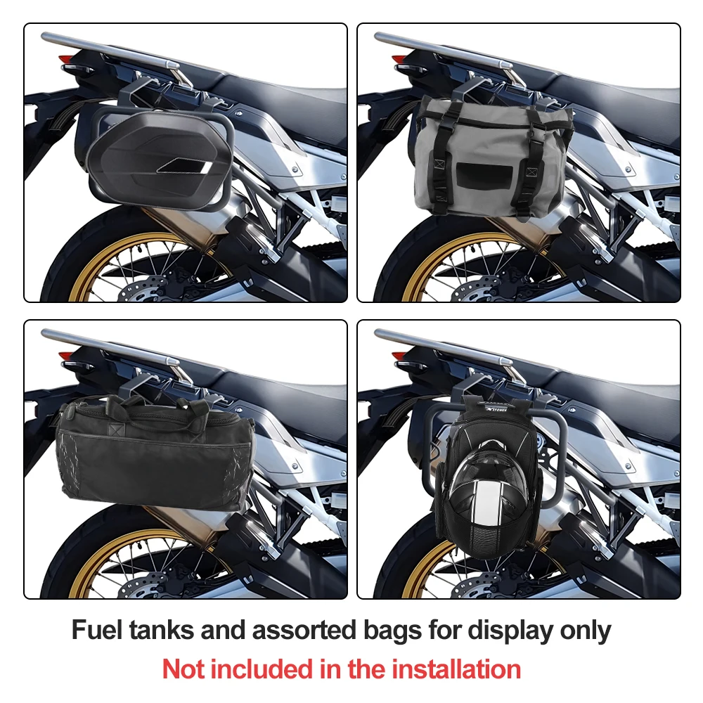 صالح لهوندا أفريقيا التوأم CRF1000L 2018-2019 دراجة نارية العديلات السرج دعم الرف الجانب رف أمتعة جبل قوس