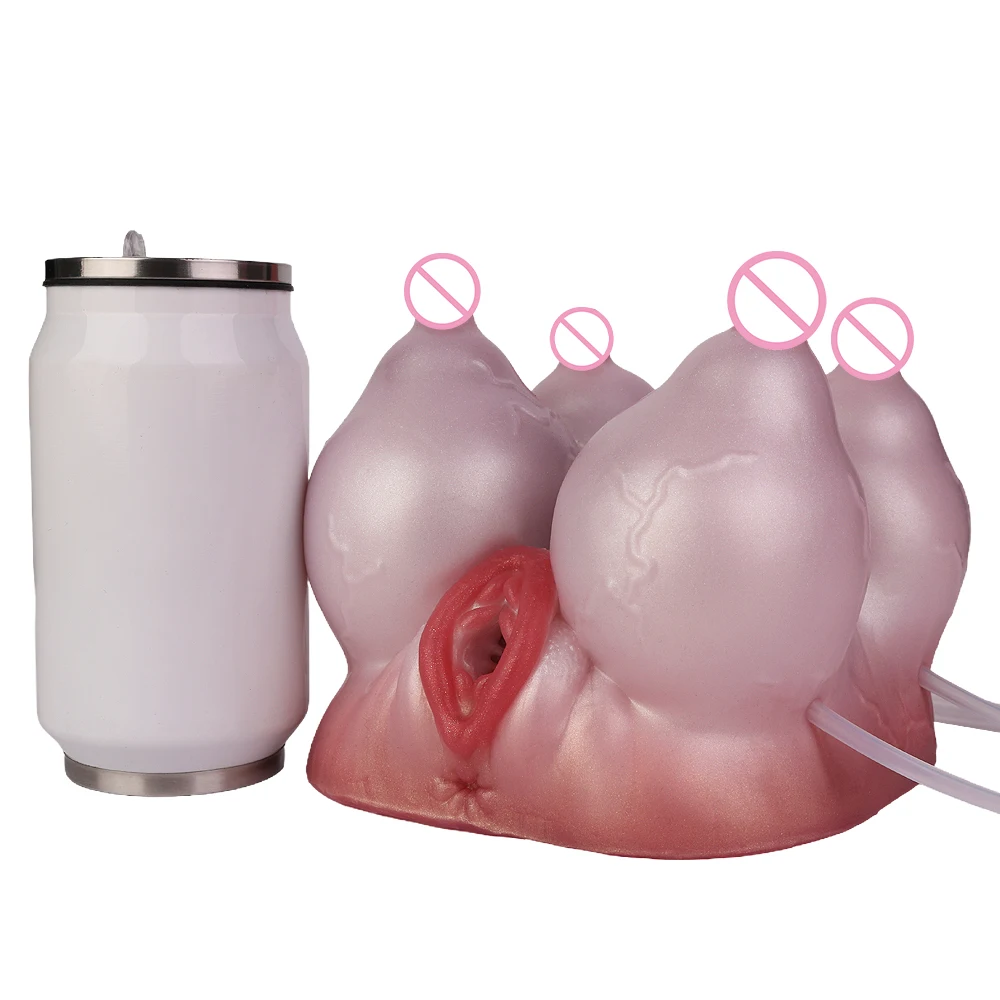 SHAZ واقعية الثدي الحلمات تغذية الرجال سيليكون الاستمناء الضارب جيب كس Onahole هنتاي الحيوان ألعاب جنسية لأعضاء المرأة 18 +