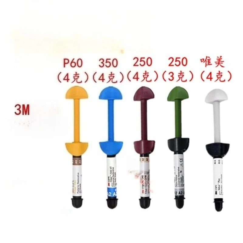 

Dental Light Composite Cured Resin Filling Material 3M Z250 Z350 P60 Anterior Posterior Teeth Universal Type Laboratory Tool