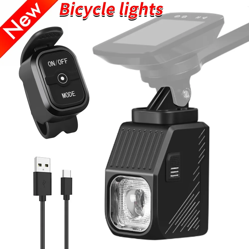

LED Bicycle Hanging Light Remote Control Super Bright Bike Headlight 1000LM High Brightness Bike Light Bike Accessories