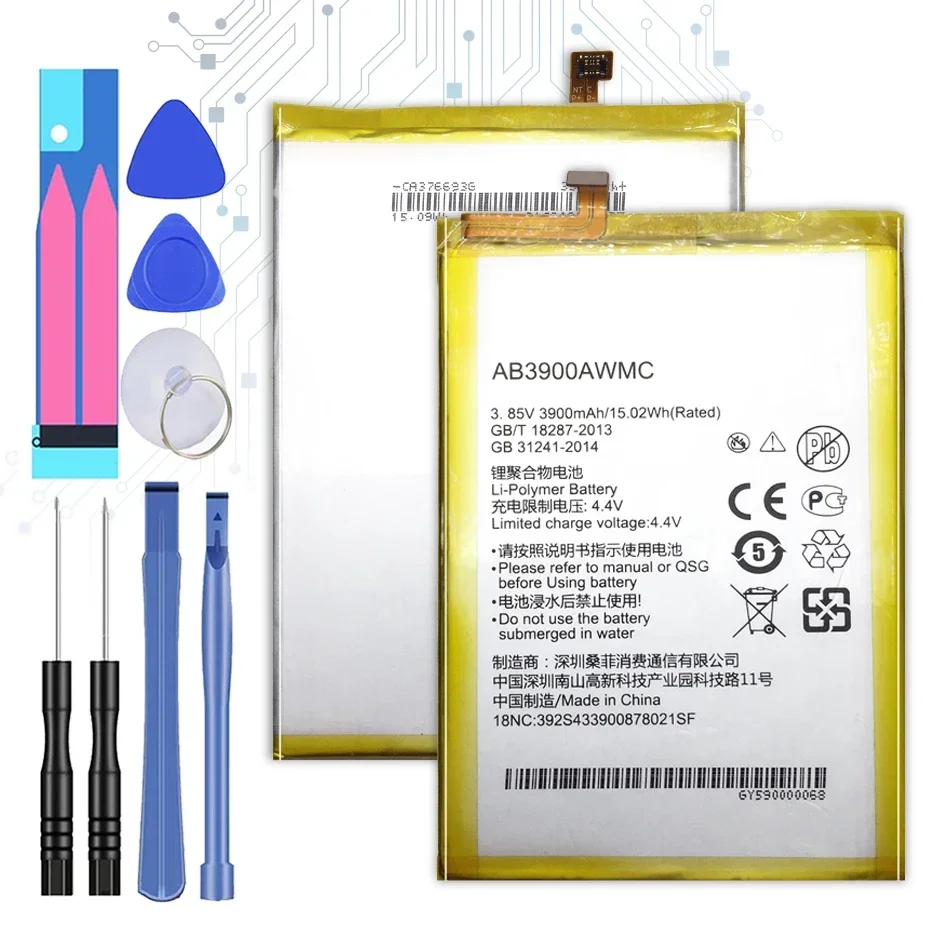 AB3900AWMC запасная батарея для мобильного телефона для PHILIPS X818 Xenium CTX818 3900mAh