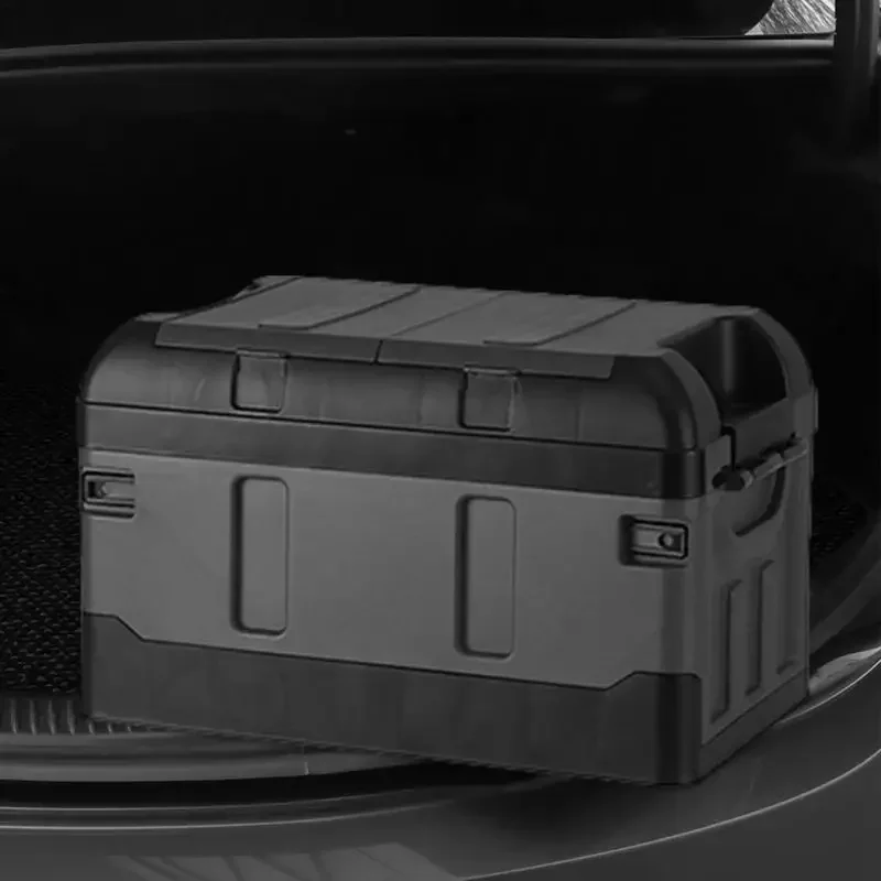 

tt Boîte rangement pliable pour coffre voiture, camping, grande capacité
