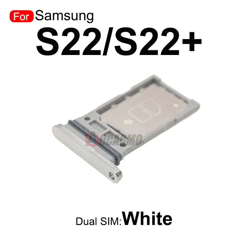 Single Dual SIM Card For Samsung Galaxy S22 Plus S22+ Sim Tray