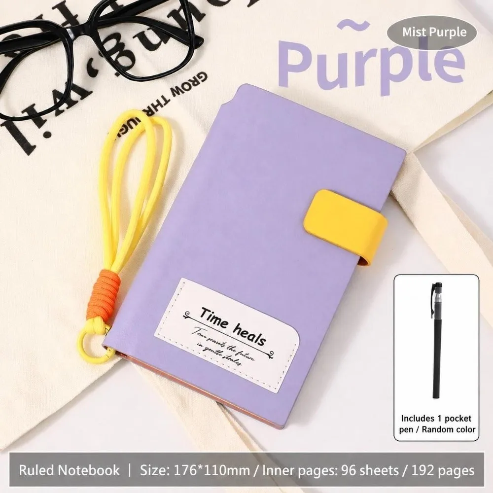 caderno-a6-com-paginas-pautadas-e-cordao-caderno-pautado-com-fecho-de-botao-de-pressao-bloco-de-notas-com-bolso-colorido-ideal-para-viagens-e-uso-diario