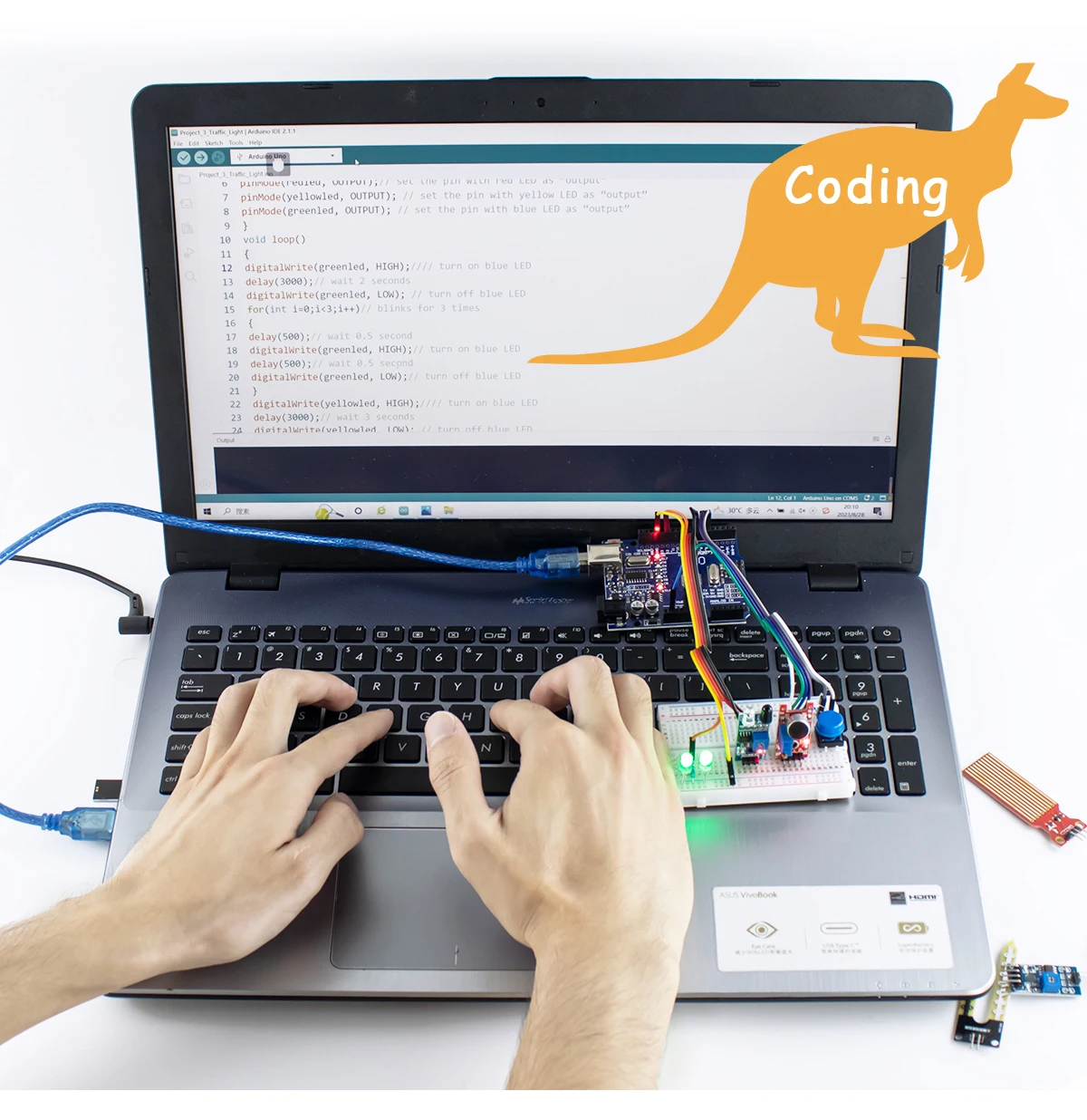ชุดเริ่มต้นพื้นฐานสําหรับโครงก - Diy Electronics Basics บทวิจารณ์และราคา