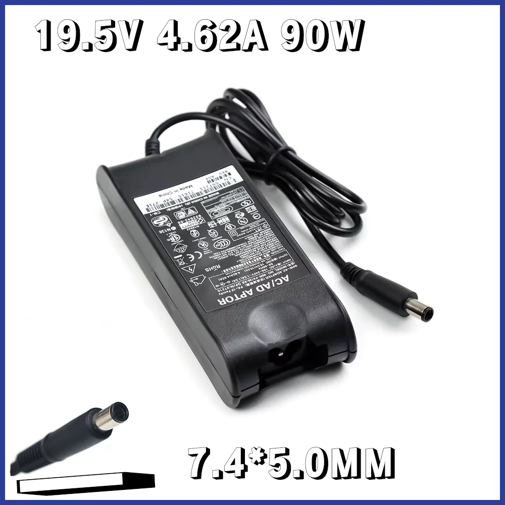 Chargeur adaptateur secteur, 19.5V, 4,6 pipeline, 90W, Dell Latitude 3340, E5430, E5440, E5450, E5530, E5540, E5550, E6220, E6230, E6320, E6330,