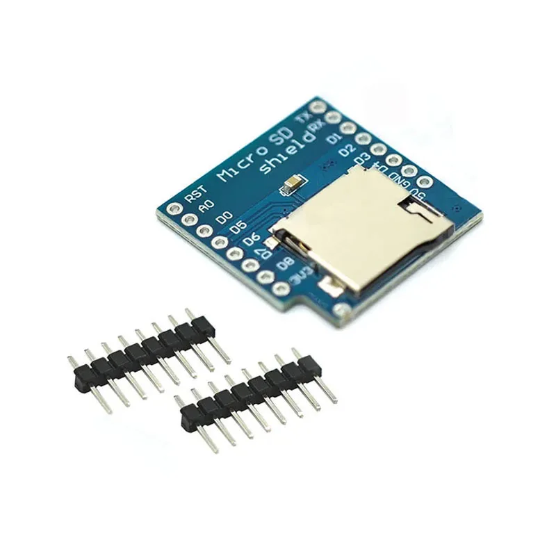 Micro SD Card Shield for WeMos D1 Mini TF WiFi Expansion Board Learning Board Compatible SD Wireless Module Mini TF Card Module