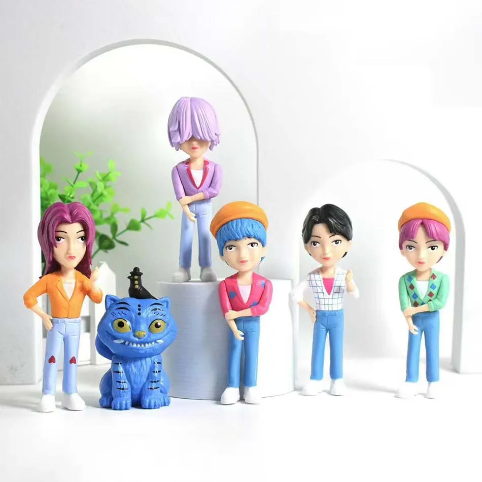 Demon Hunters-figura de Anime Kpop, modelo de juguete de dibujos animados, periféricos para juegos, decoración de escritorio, colección de figuras, modelo de juguete para regalos de chico