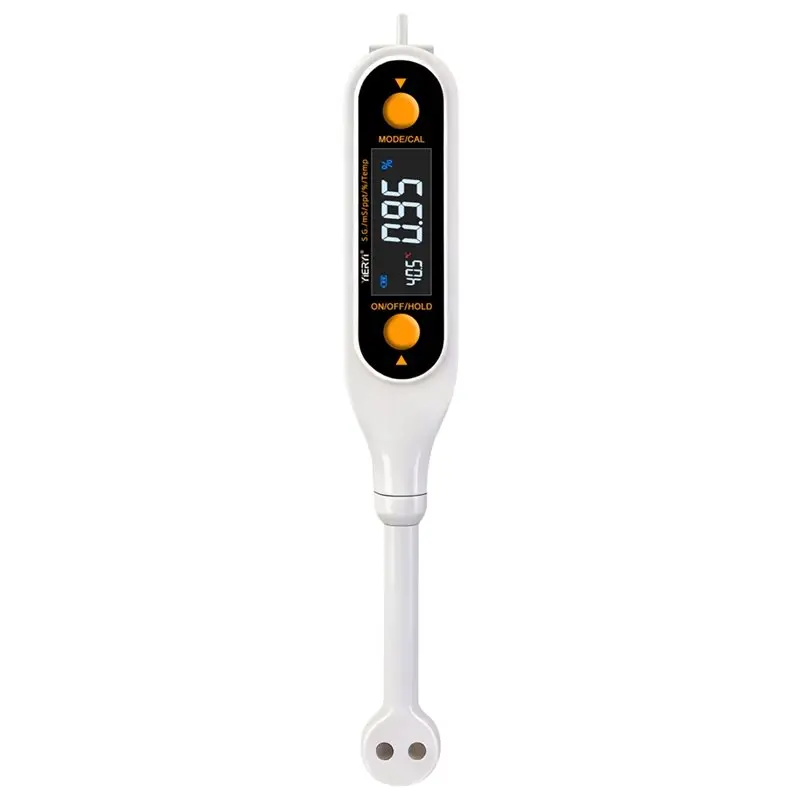 

ABMS-High-Precision For Broth Sauce Pickled Food Salt Meter 5-In-1 EC TDS S G Temp Salinity Tester