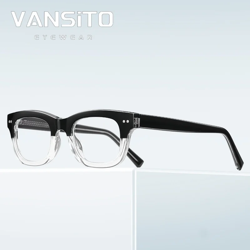 

VANSITO Fashion Anti-blue Light Glasses High-quality TR90 Spectacle Frames Classic Men's Eyeglasses Frames